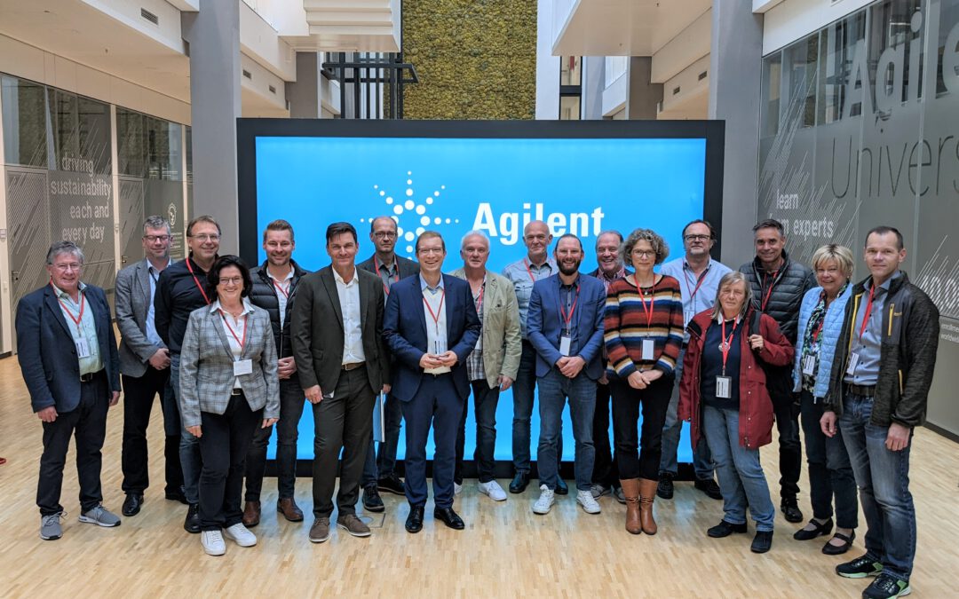 Gemeinderat besucht Agilent Technologies
