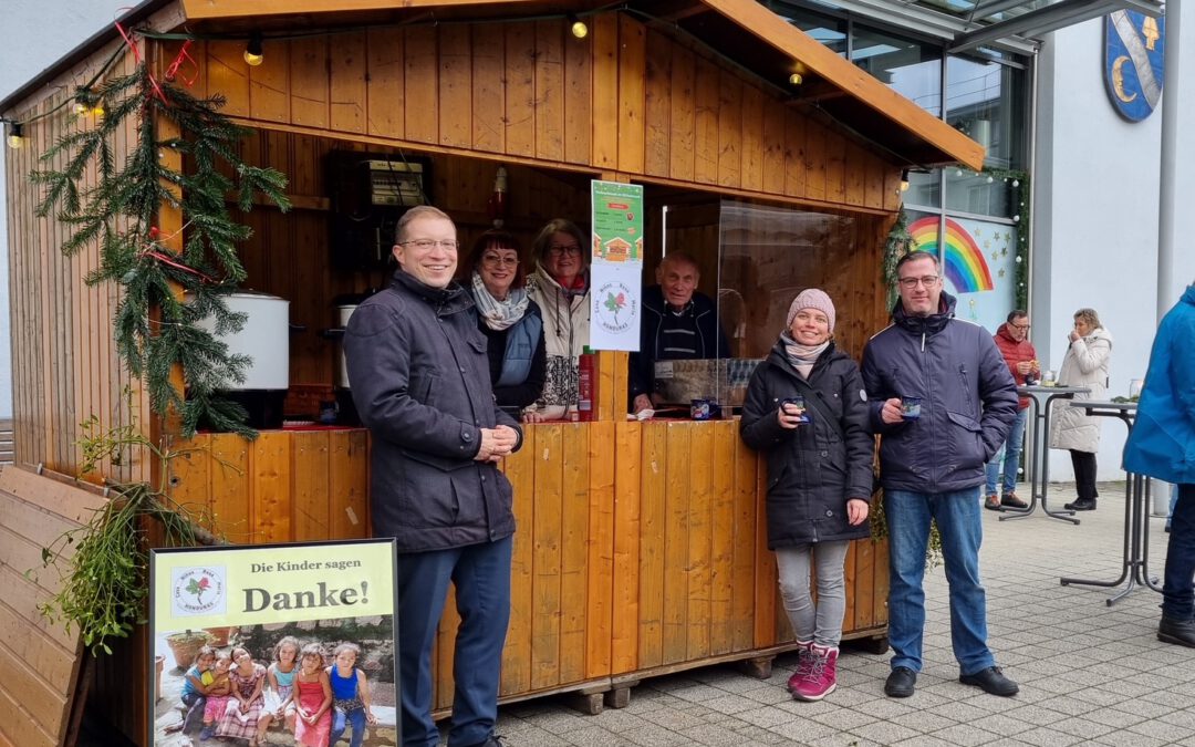 Erfreuliche Nachrichten von unserer Glühweinhütte